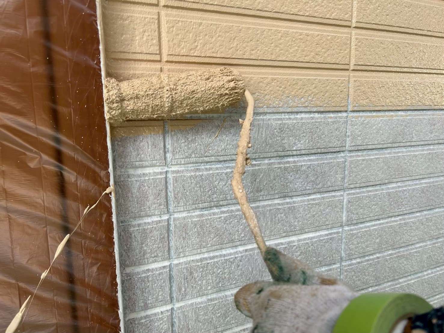 野田市・柏市・流山市の外壁塗装は美装柳屋へ/【作業のご紹介】千葉県野田市N様邸・外壁塗装作業