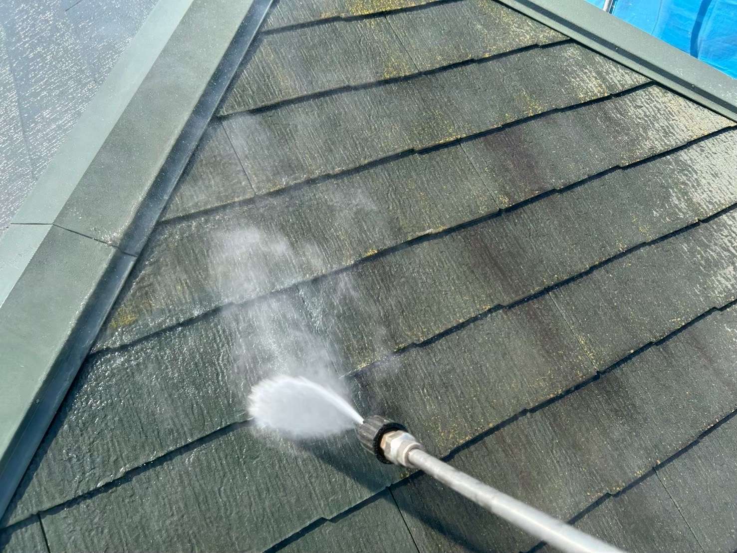 野田市・柏市・流山市の外壁塗装は美装柳屋へ/【作業のご紹介】千葉県野田市S様邸・高圧洗浄作業